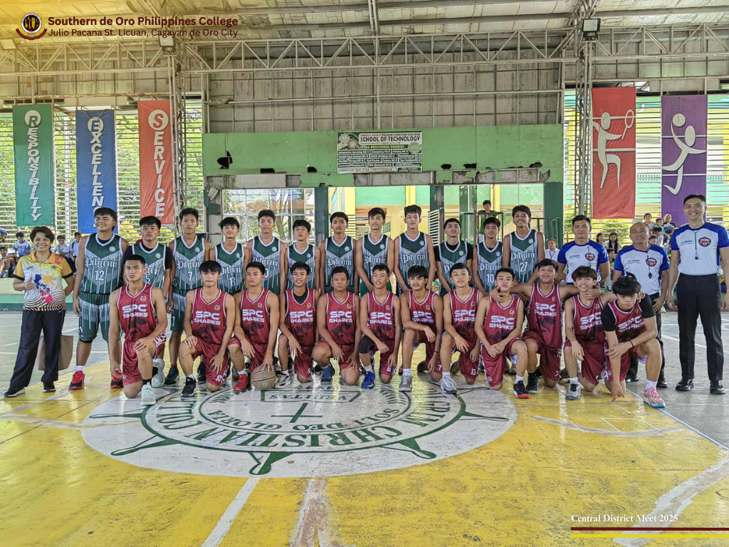 SPC Basketball Team Champions in the Central District Meet 2025