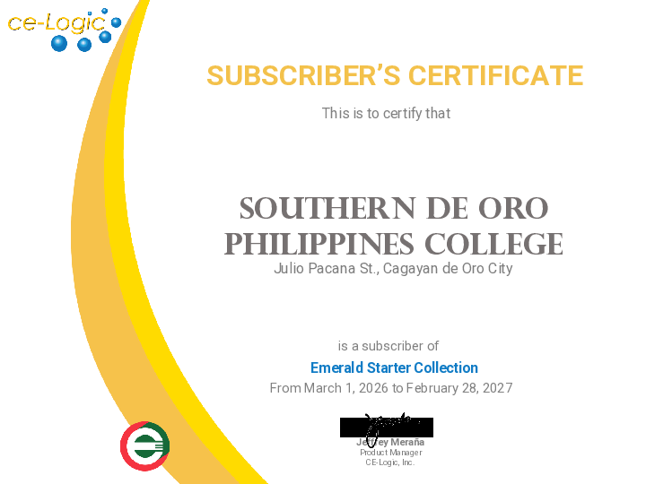 Subscriber's Certificate